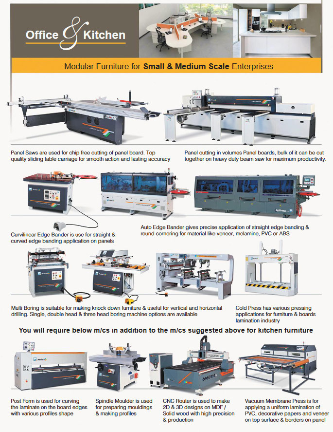 Office & Kitchen Modular Furniture
